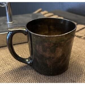 Reed and Barton Silver-plate Baby / Child Cup #865 still has sticker on bottom